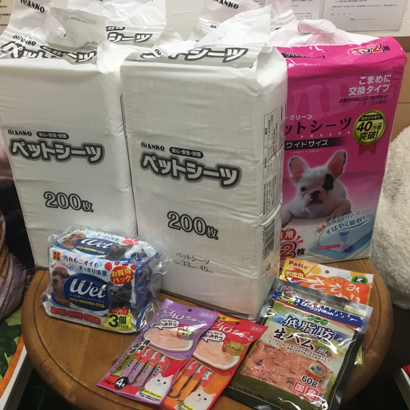 支援物資と５周年のお祝いのお花をいただきました😄